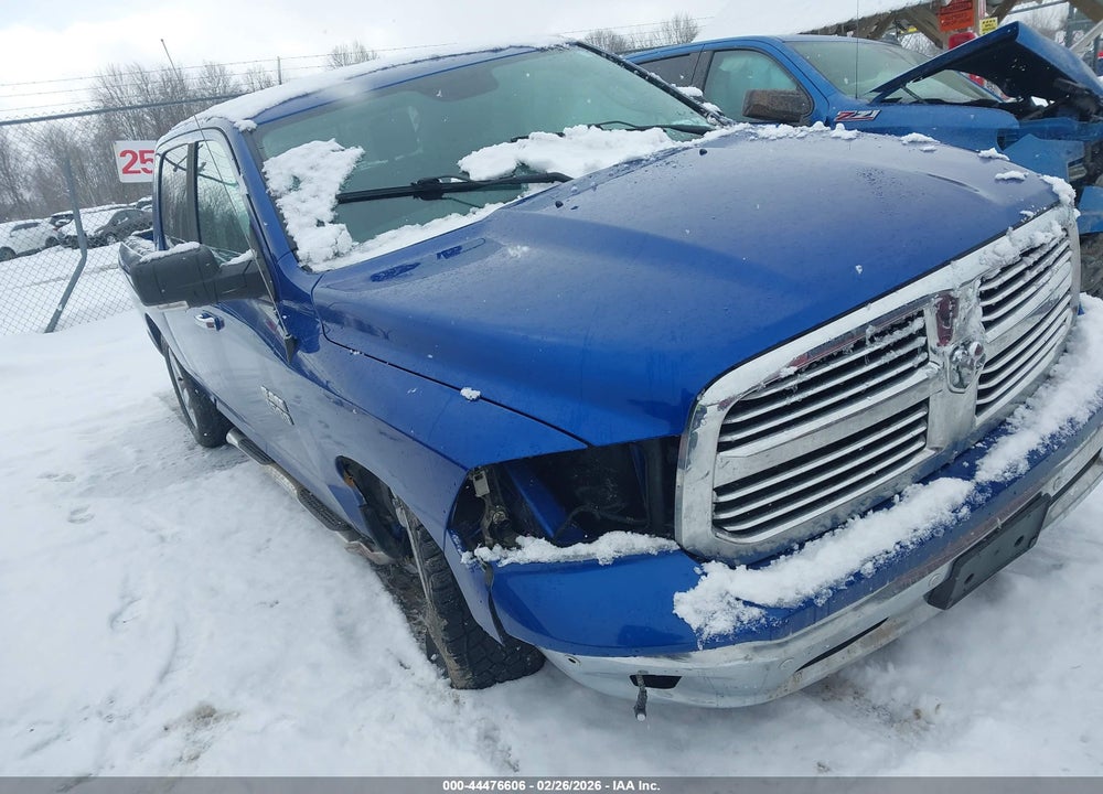 2016 RAM 1500 BIG HORN VIN: 1C6RR7LG1GS321470