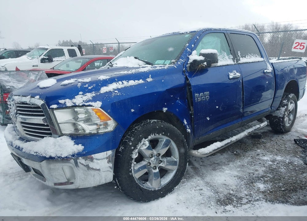 2016 RAM 1500 BIG HORN VIN: 1C6RR7LG1GS321470