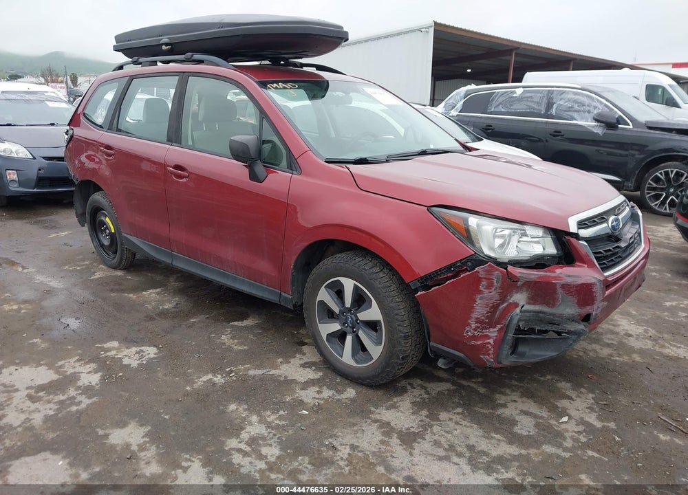 2017 SUBARU FORESTER 2.5I VIN: JF2SJABC1HH439886