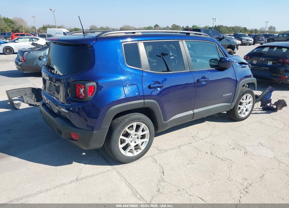 2019 JEEP RENEGADE LATITUDE 4X4 VIN: ZACNJBBB7KPJ78477