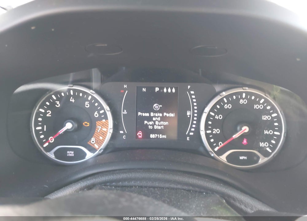 2019 JEEP RENEGADE LATITUDE 4X4 VIN: ZACNJBBB7KPJ78477