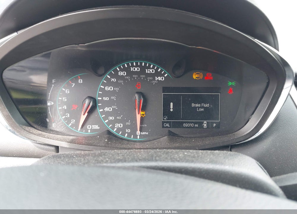 2017 CHEVROLET TRAX LS VIN: 3GNCJKSB2HL253606