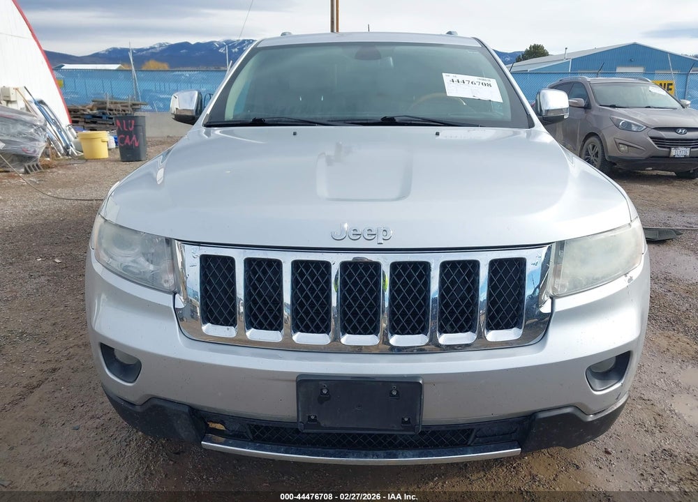 2012 JEEP GRAND CHEROKEE OVERLAND VIN: 1C4RJFCT3CC135943