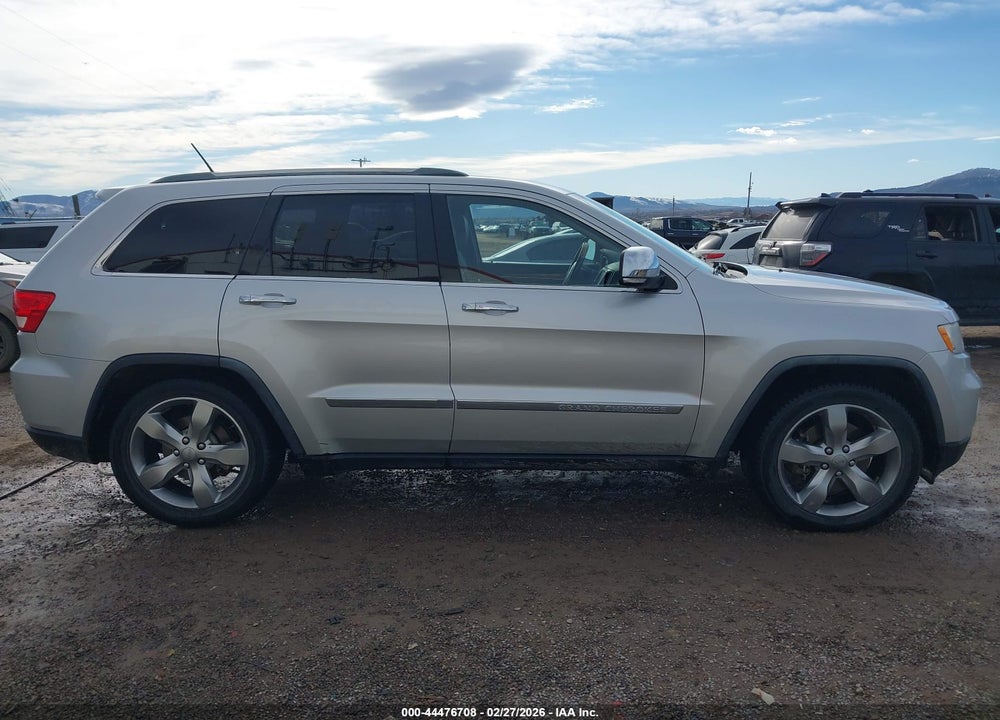 2012 JEEP GRAND CHEROKEE OVERLAND VIN: 1C4RJFCT3CC135943