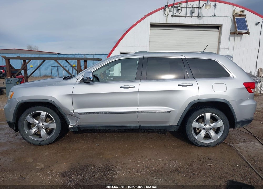 2012 JEEP GRAND CHEROKEE OVERLAND VIN: 1C4RJFCT3CC135943
