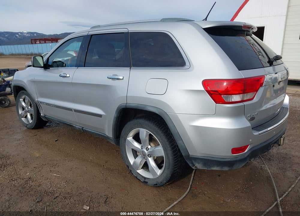 2012 JEEP GRAND CHEROKEE OVERLAND VIN: 1C4RJFCT3CC135943