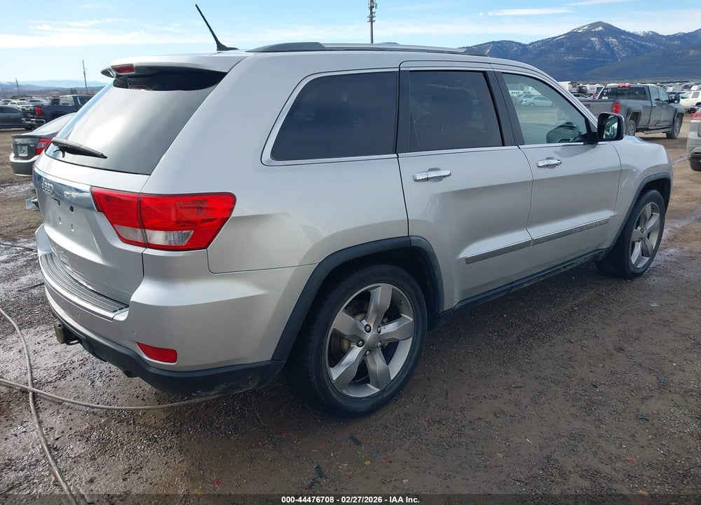 2012 JEEP GRAND CHEROKEE OVERLAND VIN: 1C4RJFCT3CC135943