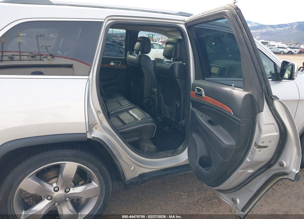 2012 JEEP GRAND CHEROKEE OVERLAND VIN: 1C4RJFCT3CC135943