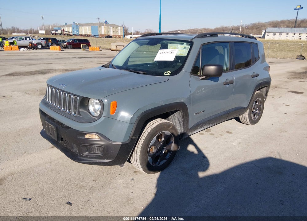 2017 JEEP RENEGADE SPORT 4X4 VIN: ZACCJBAB2HPF84574