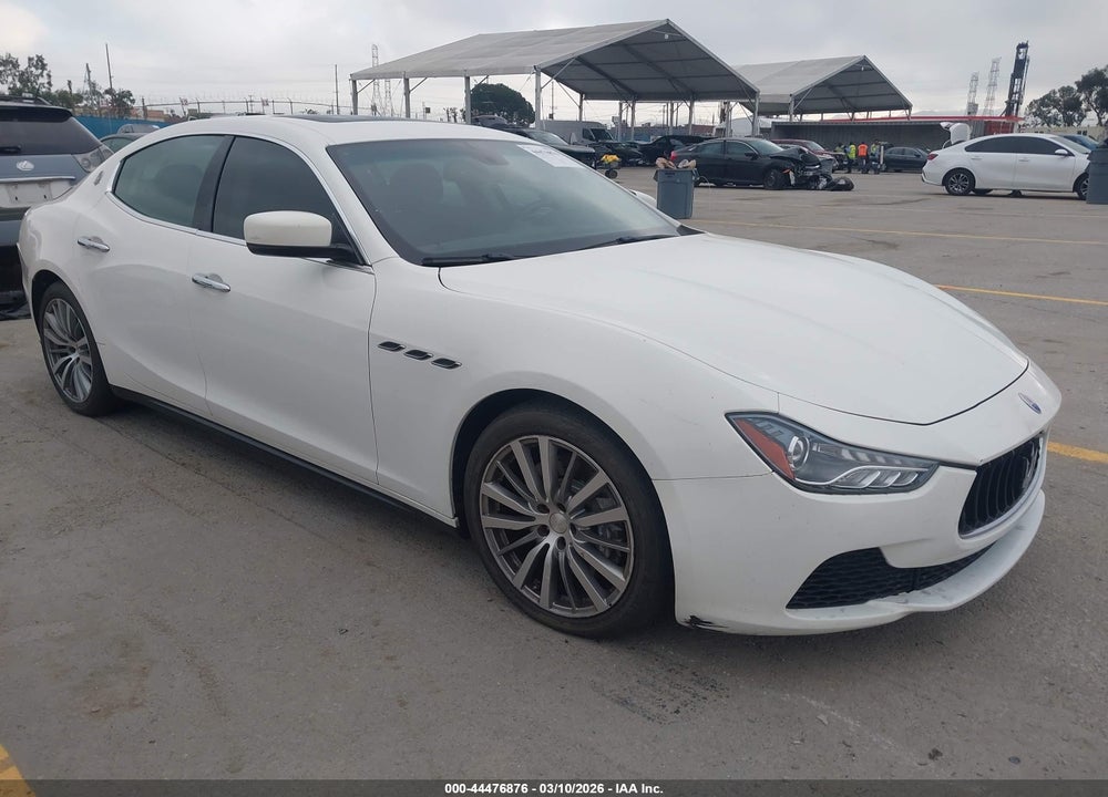 2015 MASERATI GHIBLI VIN: ZAM57XSAXF1155248