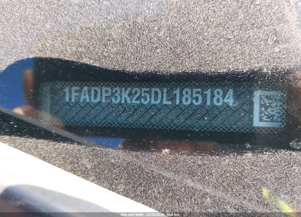 2013 FORD FOCUS SE VIN: 1FADP3K25DL185184