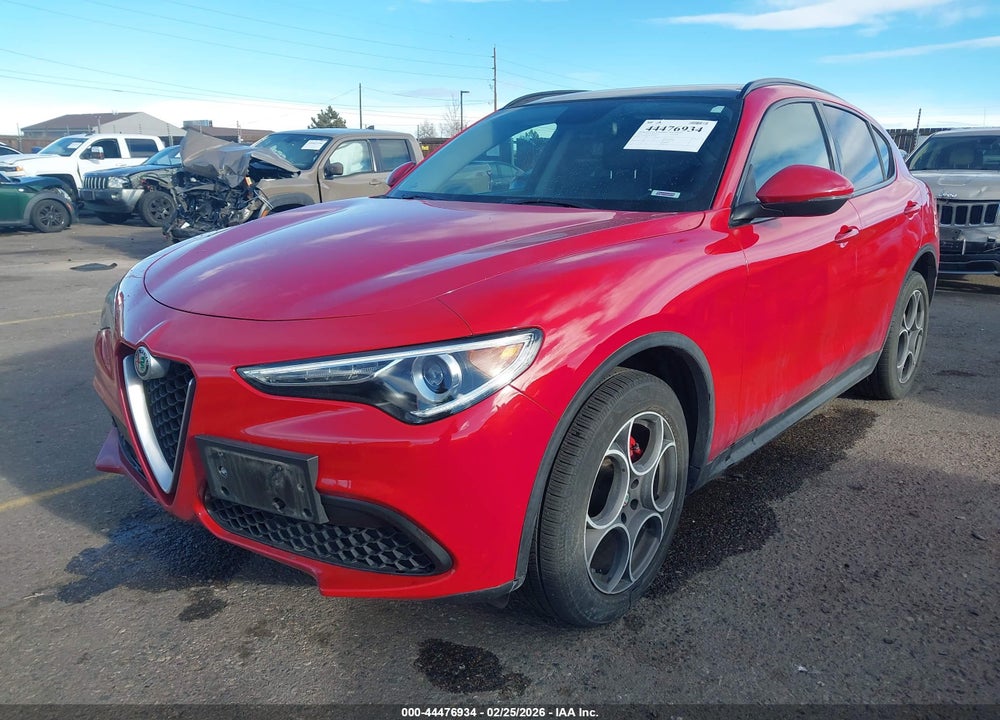 2018 ALFA ROMEO STELVIO SPORT AWD VIN: ZASFAKPN0J7B58889