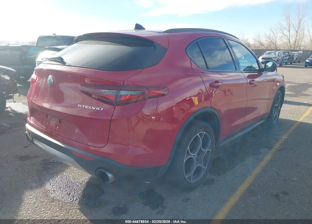 2018 ALFA ROMEO STELVIO SPORT AWD VIN: ZASFAKPN0J7B58889