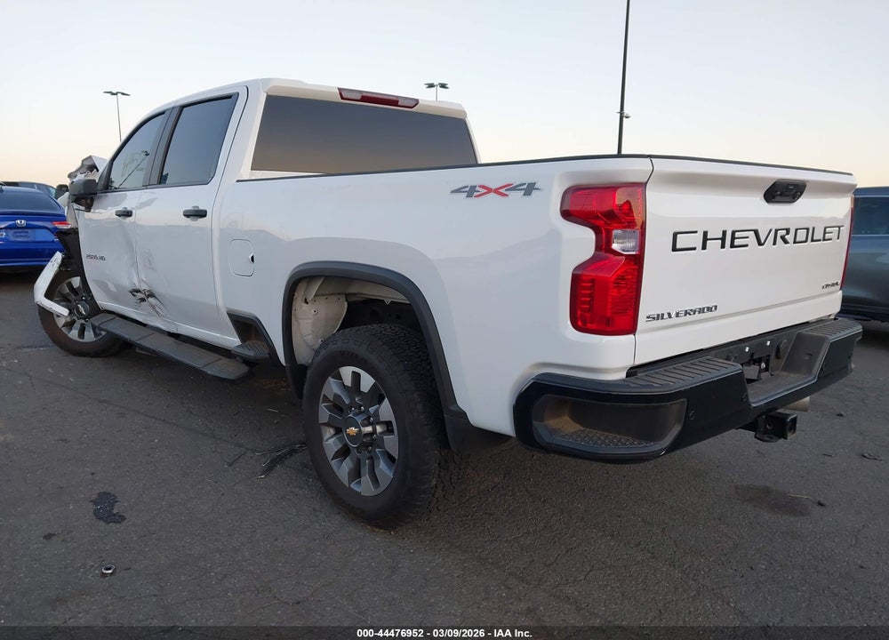 2025 CHEVROLET SILVERADO 2500HD 4WD  STANDARD BED CUSTOM VIN: 2GC4KMEY9S1115642