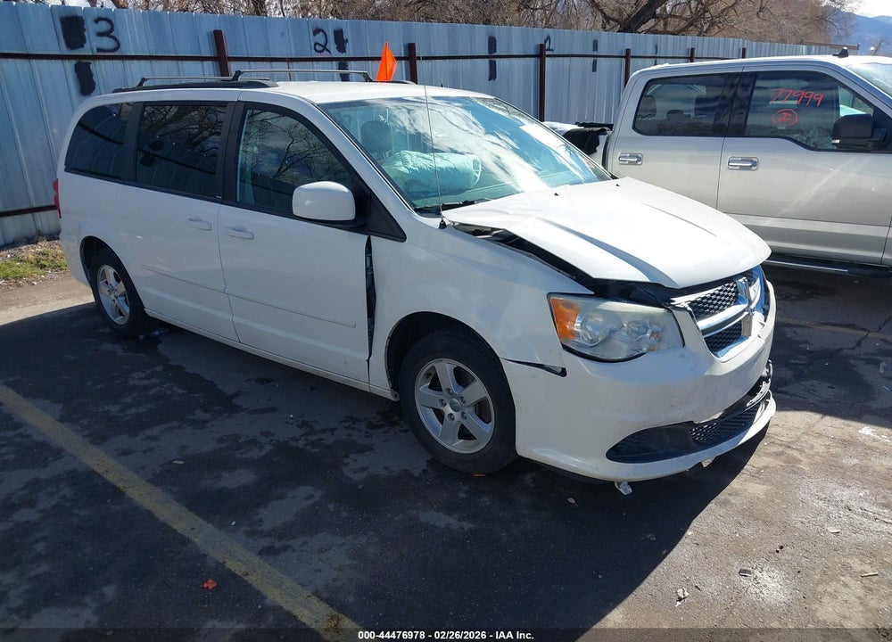2012 DODGE GRAND CARAVAN SXT VIN: 2C4RDGCG3CR147047
