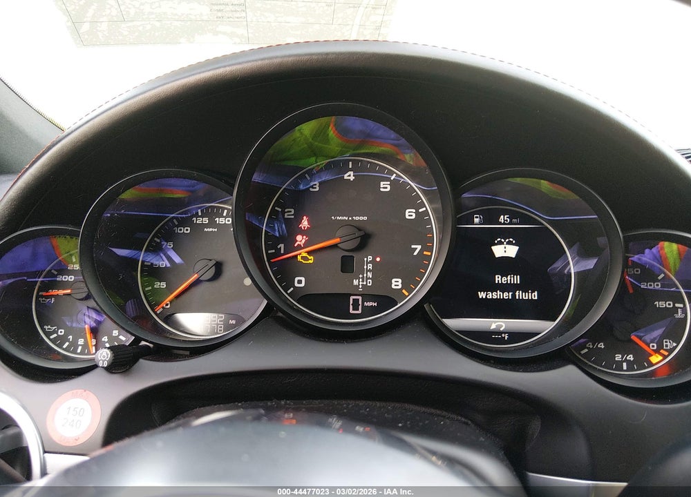 2017 PORSCHE CAYENNE PLATINUM EDITION VIN: WP1AA2A27HKA82983