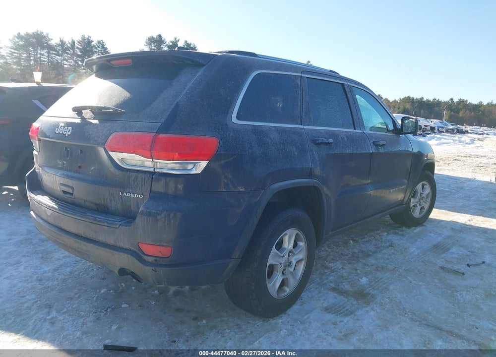 2015 JEEP GRAND CHEROKEE LAREDO VIN: 1C4RJFAG6FC704360