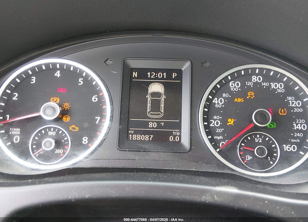 2014 VOLKSWAGEN TIGUAN SE VIN: WVGBV3AX3EW618615