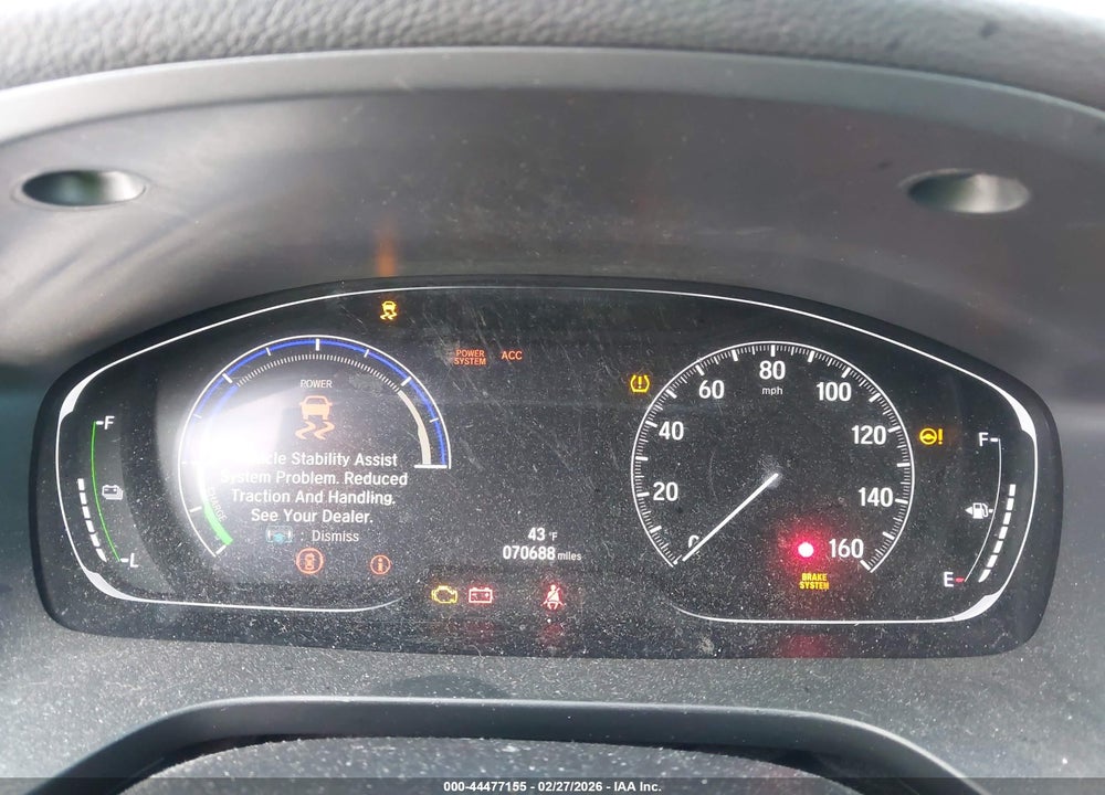 2019 HONDA INSIGHT EX VIN: 19XZE4F50KE031777