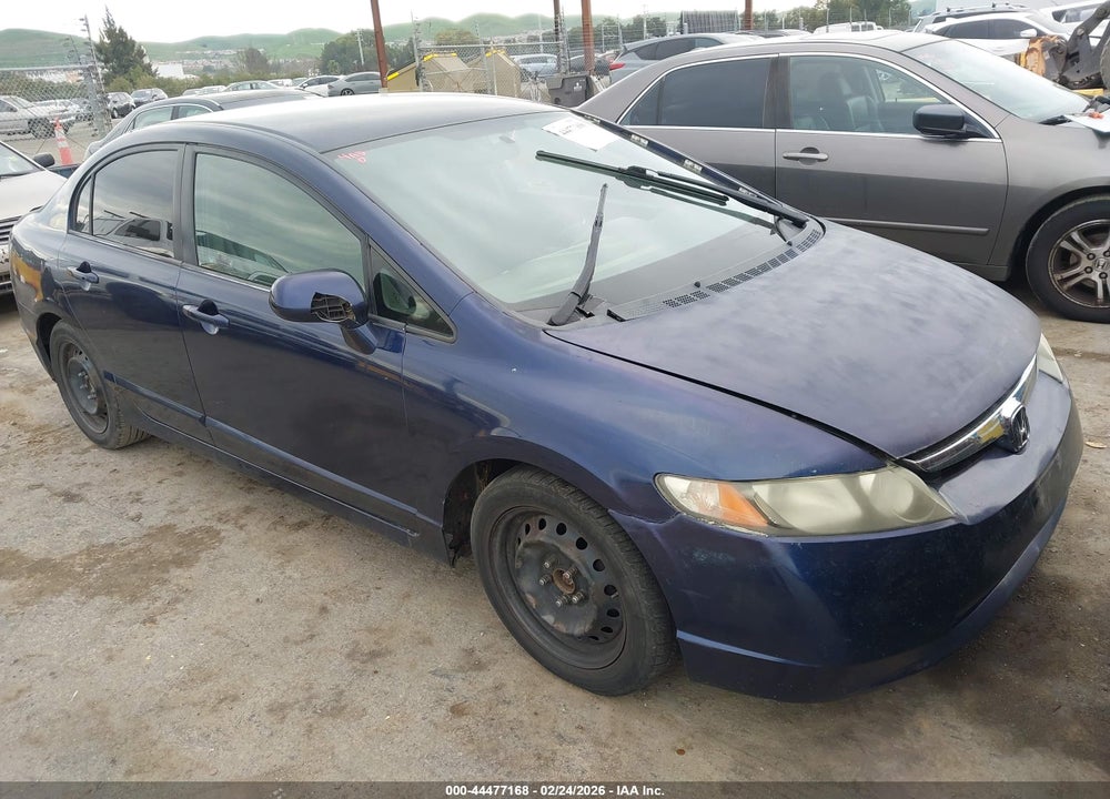 2006 HONDA CIVIC VIN: 1HGFA16506L144852