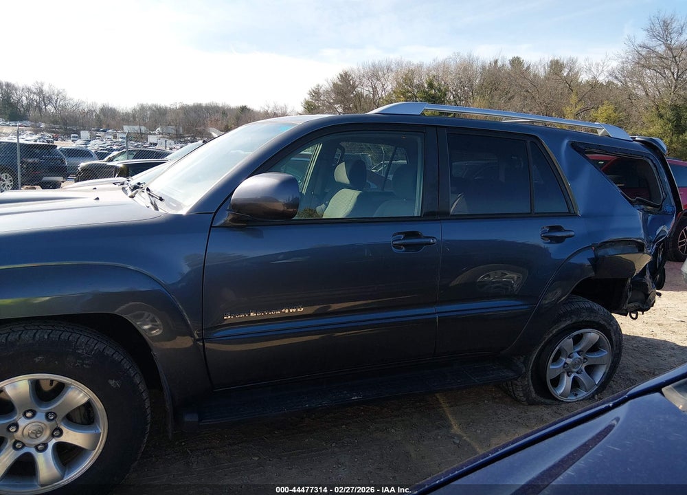 2004 TOYOTA 4RUNNER SR5 SPORT V6 VIN: JTEBU14R540052611