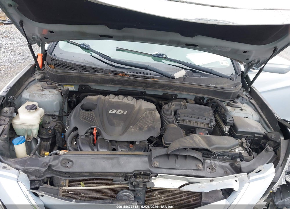 2013 HYUNDAI SONATA GLS VIN: 5NPEB4AC3DH664320
