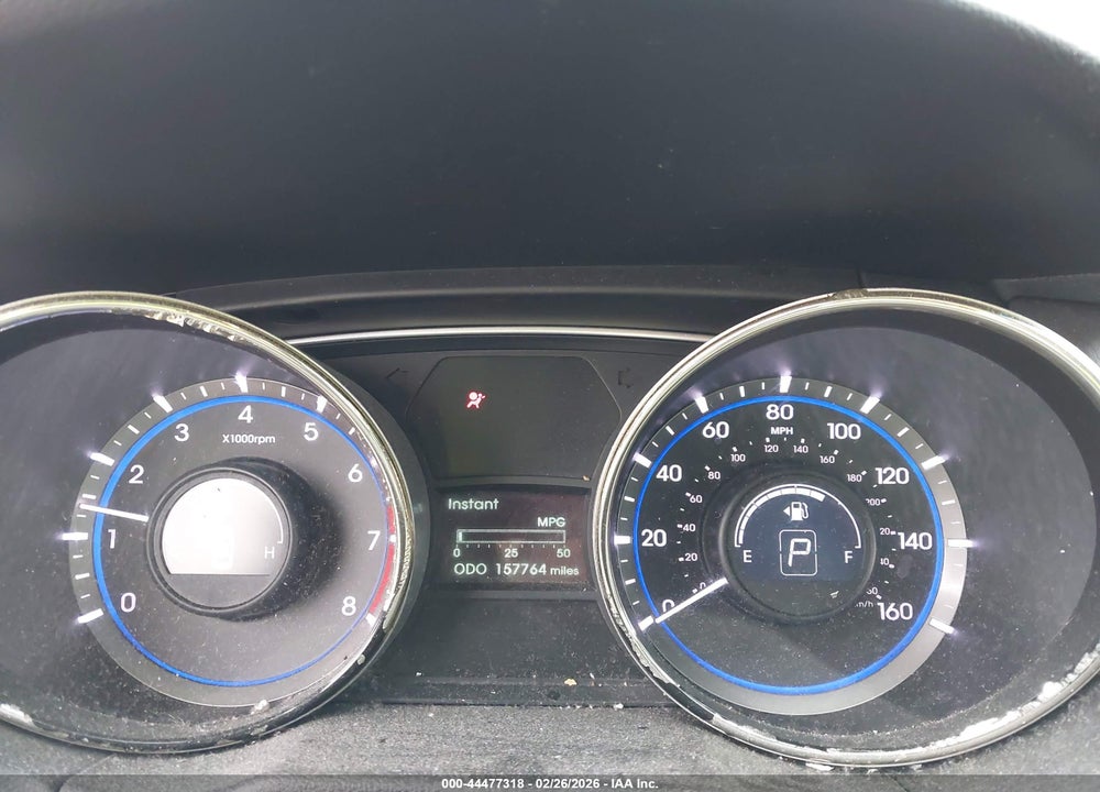 2013 HYUNDAI SONATA GLS VIN: 5NPEB4AC3DH664320