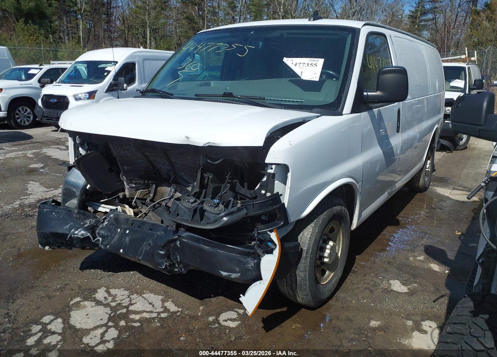 2019 CHEVROLET EXPRESS 2500 WORK VAN VIN: 1GCWGAFG6K1296106