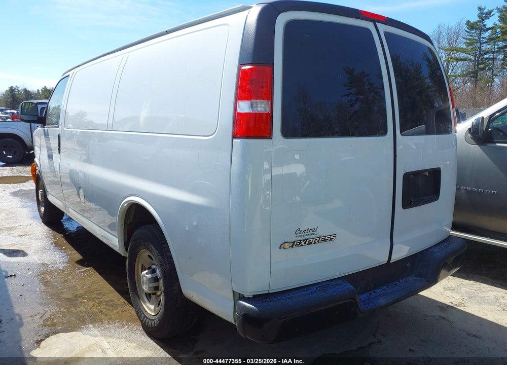 2019 CHEVROLET EXPRESS 2500 WORK VAN VIN: 1GCWGAFG6K1296106