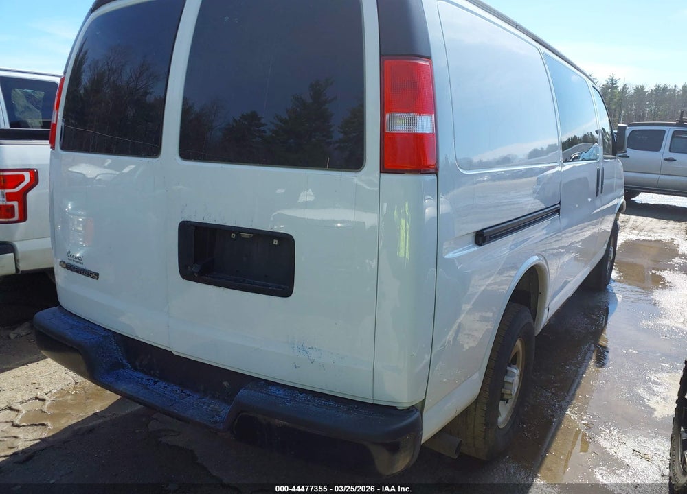 2019 CHEVROLET EXPRESS 2500 WORK VAN VIN: 1GCWGAFG6K1296106