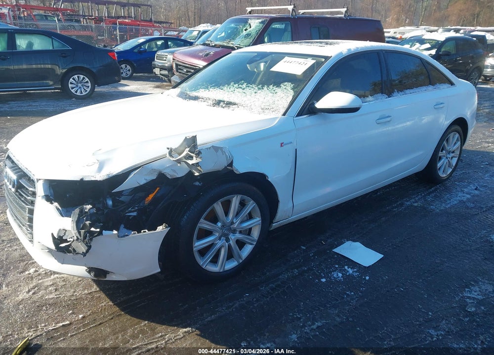 2014 AUDI A6 3.0T PREMIUM PLUS VIN: WAUFGAFC6EN007006
