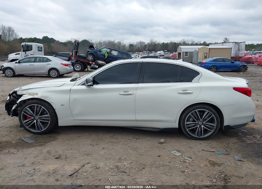 2014 INFINITI Q50 SPORT VIN: JN1BV7AP3EM691669