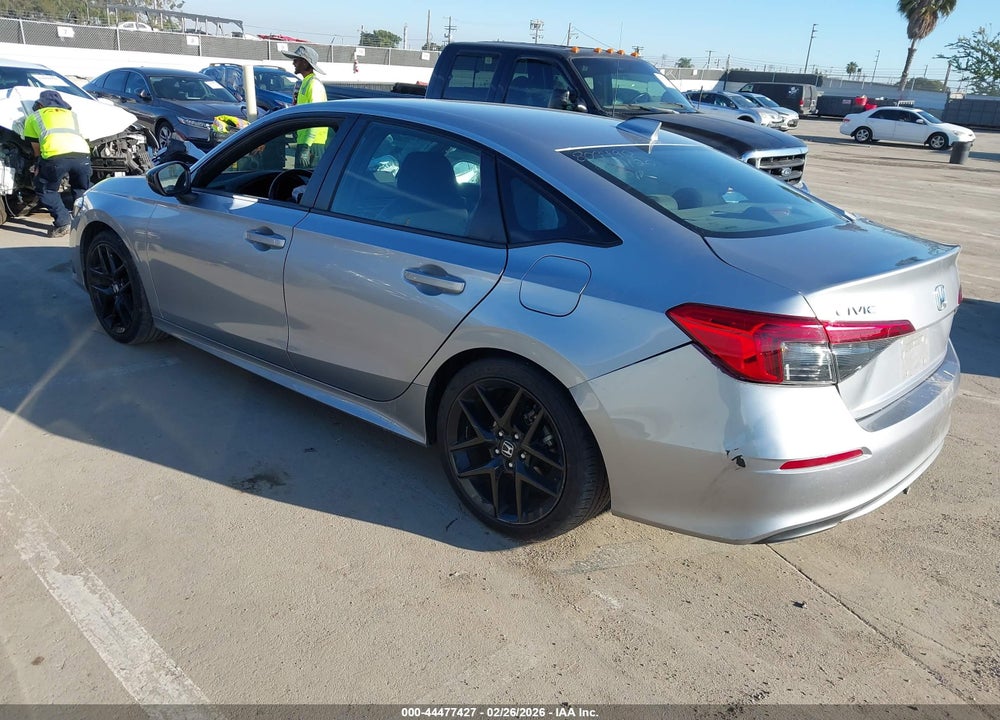 2022 HONDA CIVIC SPORT VIN: 2HGFE2F53NH598745