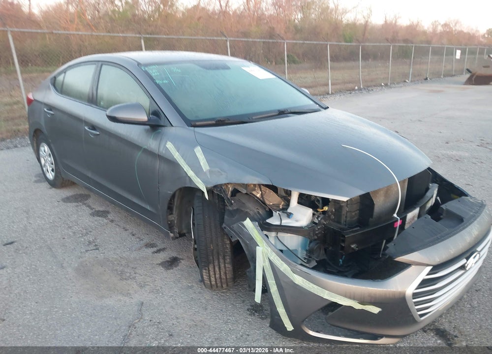 2018 HYUNDAI ELANTRA SE VIN: 5NPD74LF5JH380333