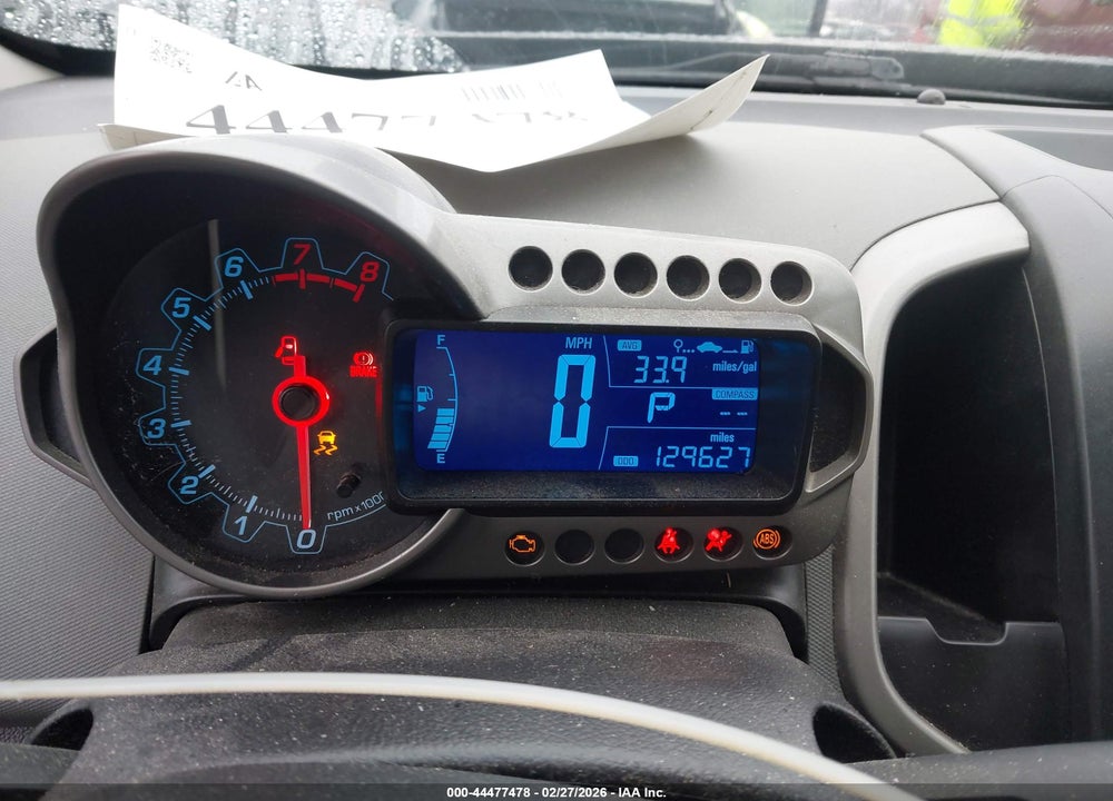 2014 CHEVROLET SONIC LS AUTO VIN: 1G1JA5SH7E4174688