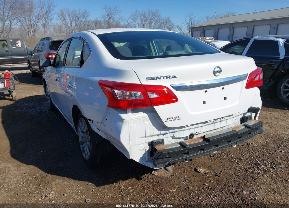 2017 NISSAN SENTRA S/SL/SR/SV VIN: 3N1AB7AP3HL636870