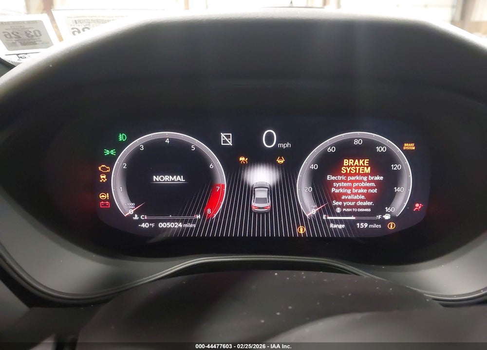 2025 ACURA TLX A-SPEC PACKAGE VIN: 19UUB6F51SA001335