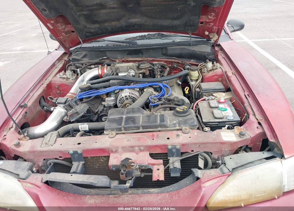1996 FORD MUSTANG GT VIN: 1FALP42X1TF120990