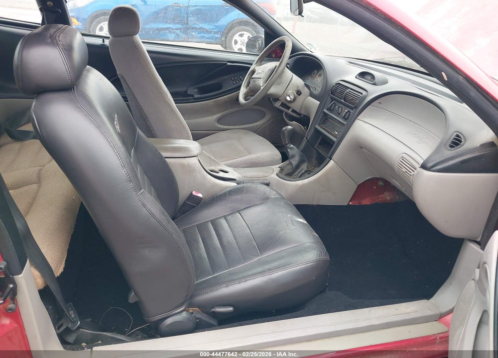 1996 FORD MUSTANG GT VIN: 1FALP42X1TF120990