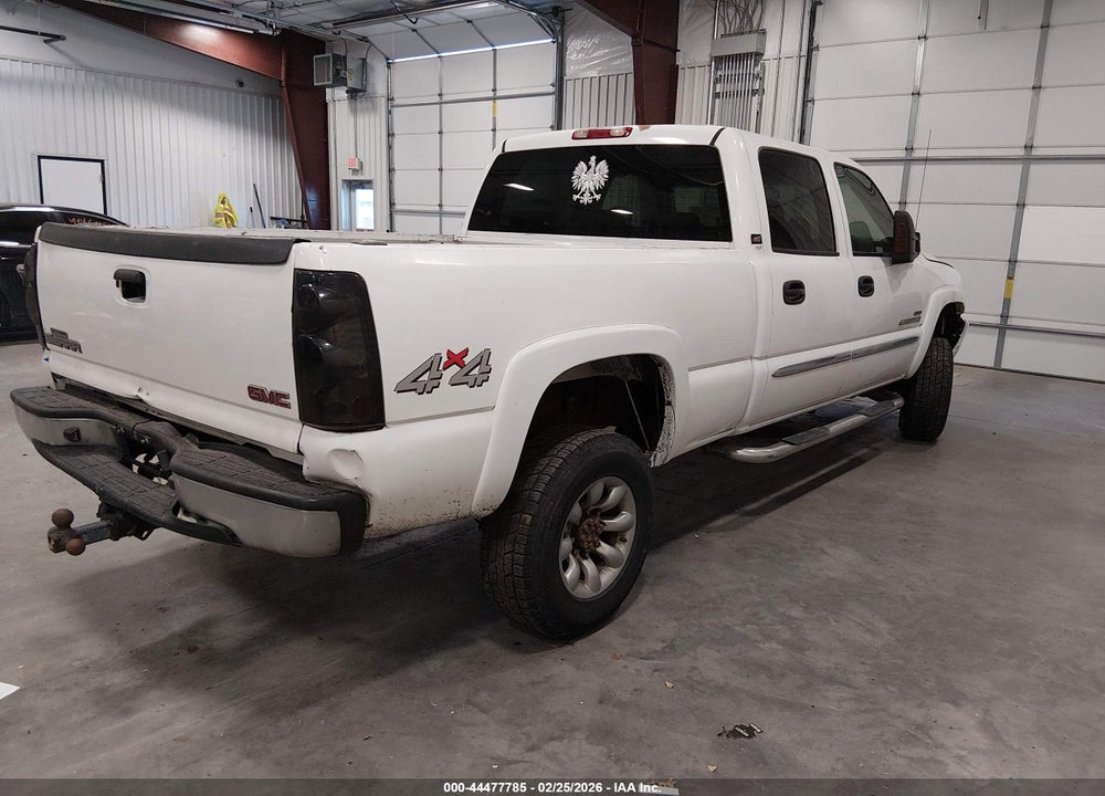 2005 GMC SIERRA 2500HD SLT VIN: 1GTHK23255F874709