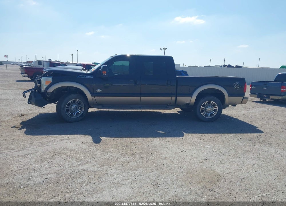 2012 FORD F-250 KING RANCH VIN: 1FT7W2BT8CEB39011