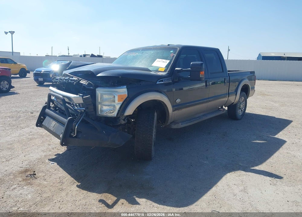 2012 FORD F-250 KING RANCH VIN: 1FT7W2BT8CEB39011