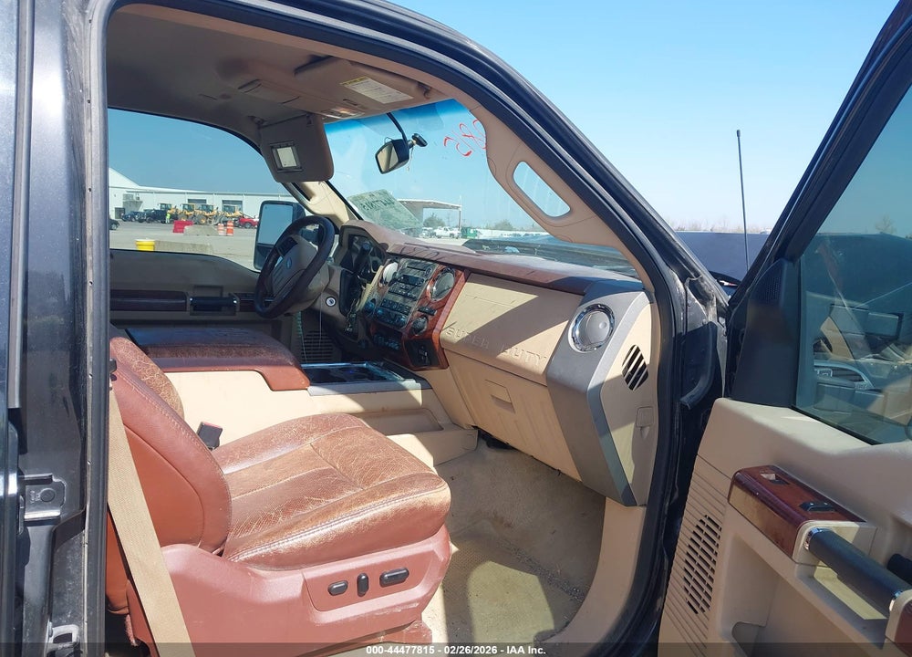 2012 FORD F-250 KING RANCH VIN: 1FT7W2BT8CEB39011