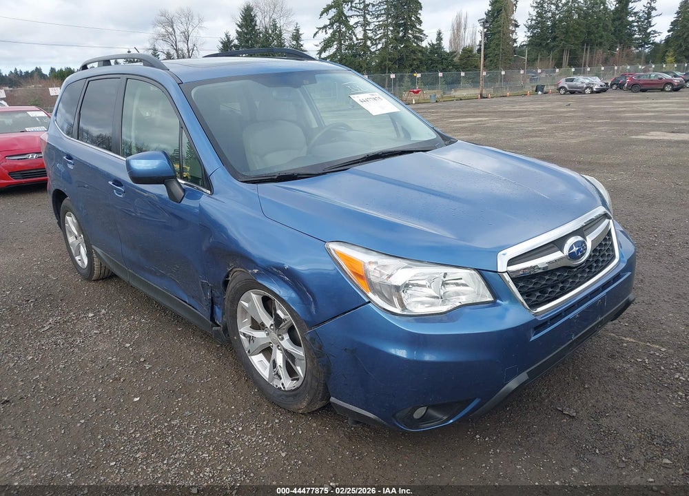 2015 SUBARU FORESTER 2.5I LIMITED VIN: JF2SJAKC8FH548990