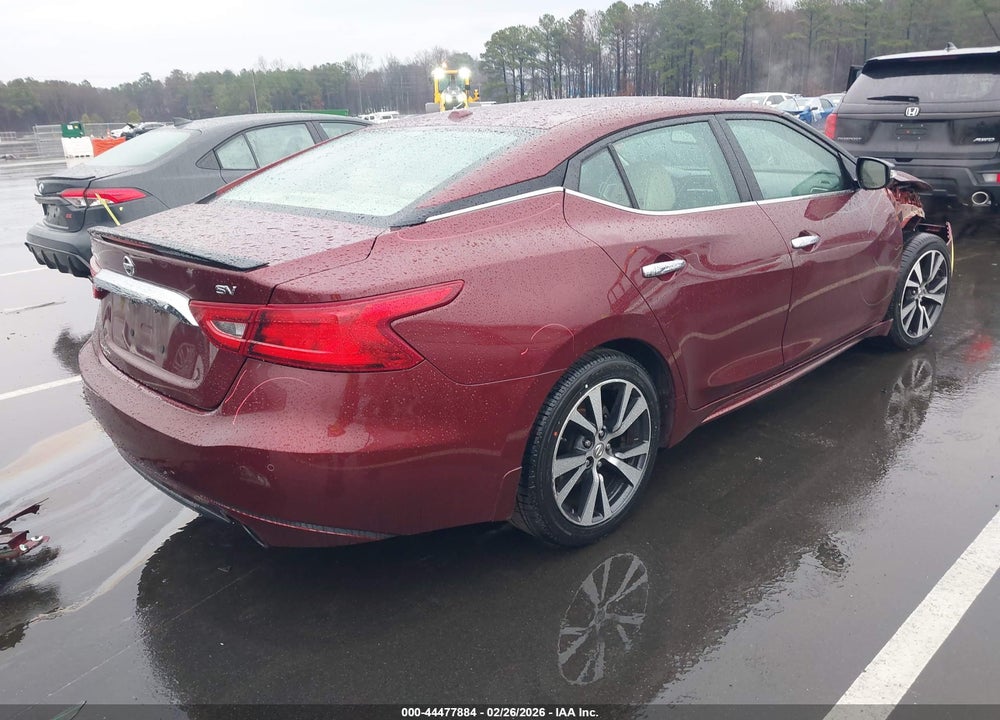 2017 NISSAN MAXIMA 3.5 SV VIN: 1N4AA6AP3HC424224