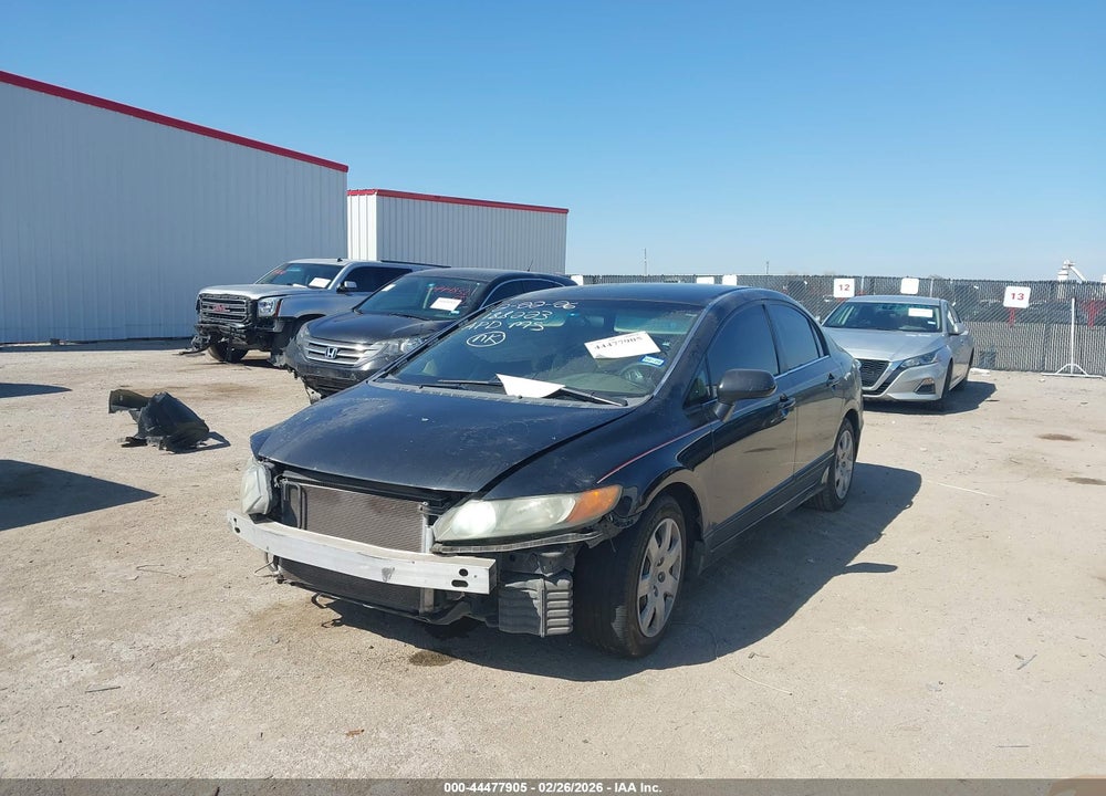 2006 HONDA CIVIC LX VIN: 1HGFA16516L148599
