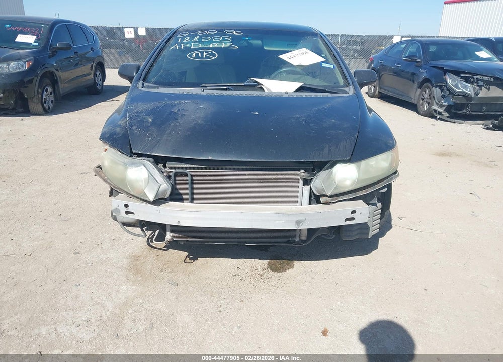 2006 HONDA CIVIC LX VIN: 1HGFA16516L148599
