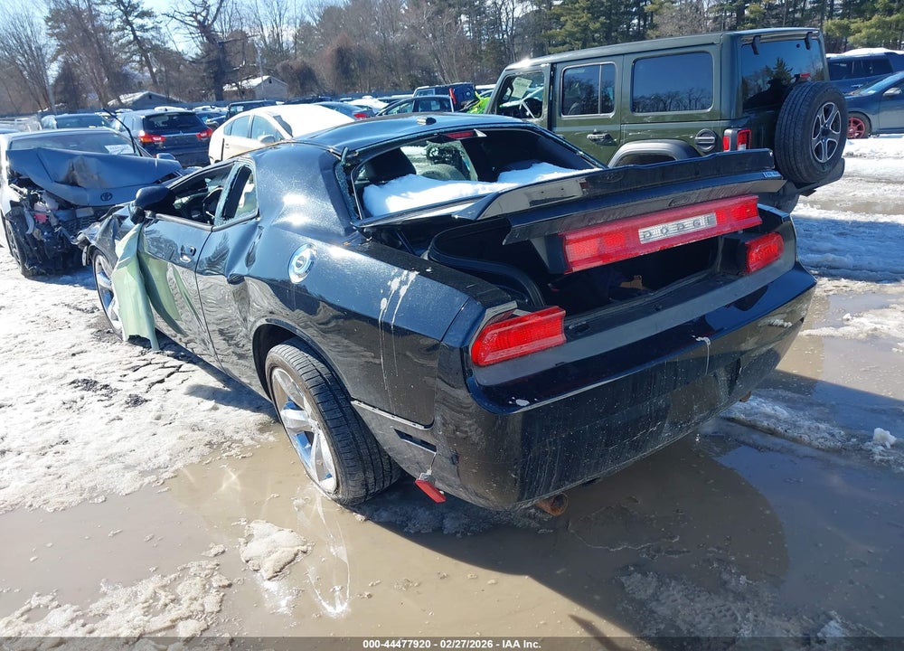 2011 DODGE CHALLENGER R/T VIN: 2B3CJ5DT6BH570788