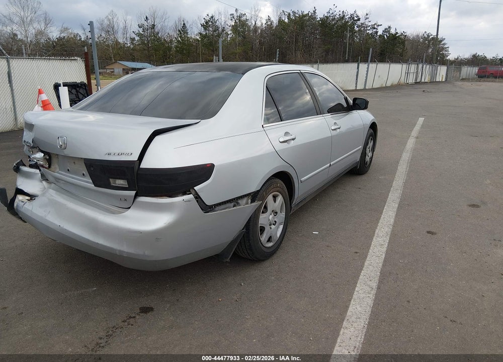 2005 HONDA ACCORD 2.4 LX VIN: 1HGCM56415A034542