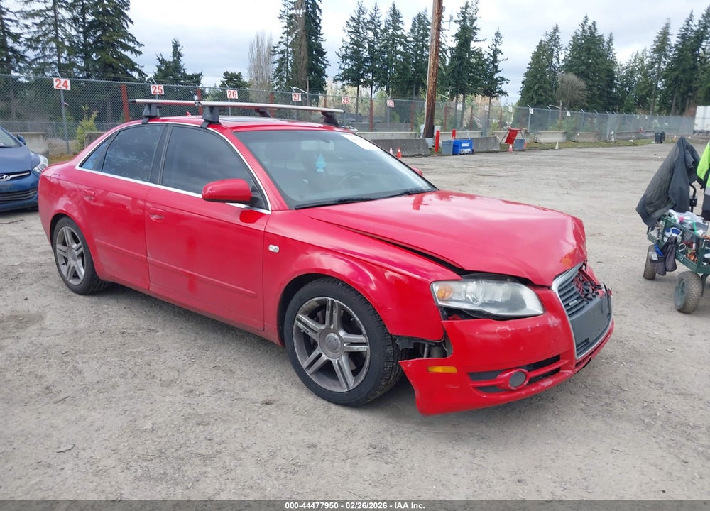 2007 AUDI A4 2.0T VIN: WAUDF78EX7A214018